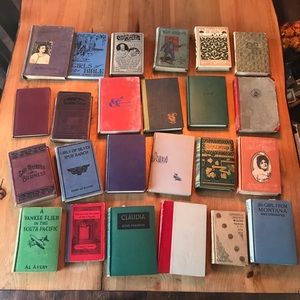 Antique book bundle